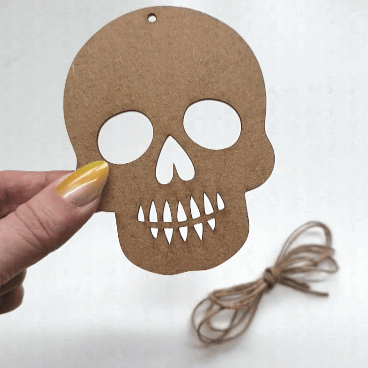 Decorate Your Own Skull Bunting 💀